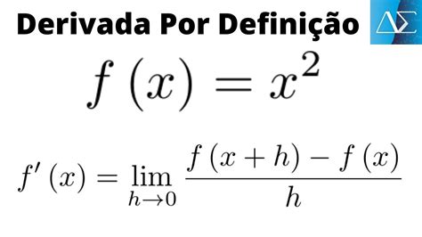definição de derivada